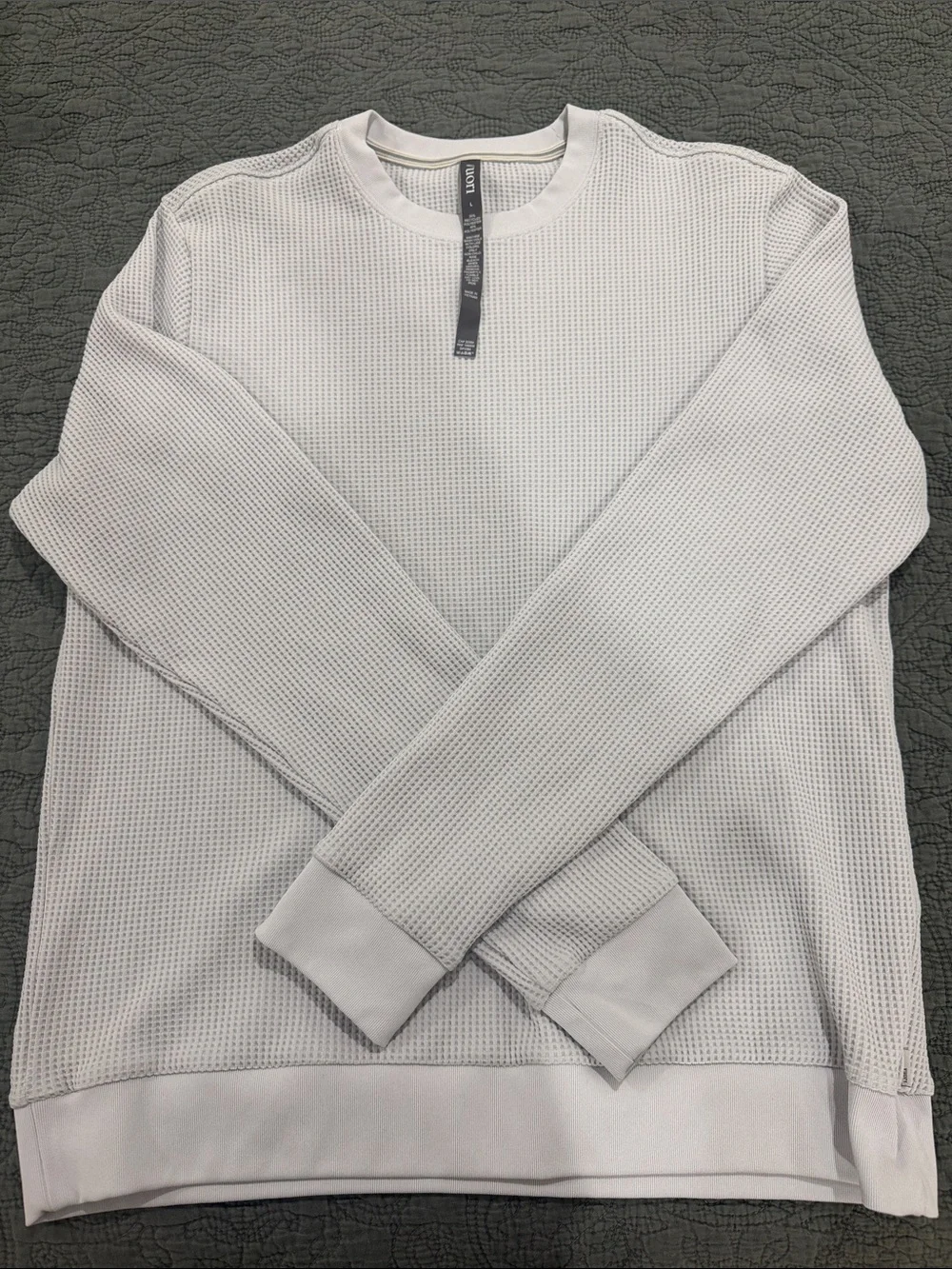Vuori Men’s Tech Waffle Crew Sweater